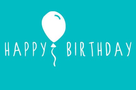 Happy Birthday where the 